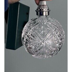 Waterford Crystal  Times Square Ball Ornament w/Box Lights Up 2009 LED Joy